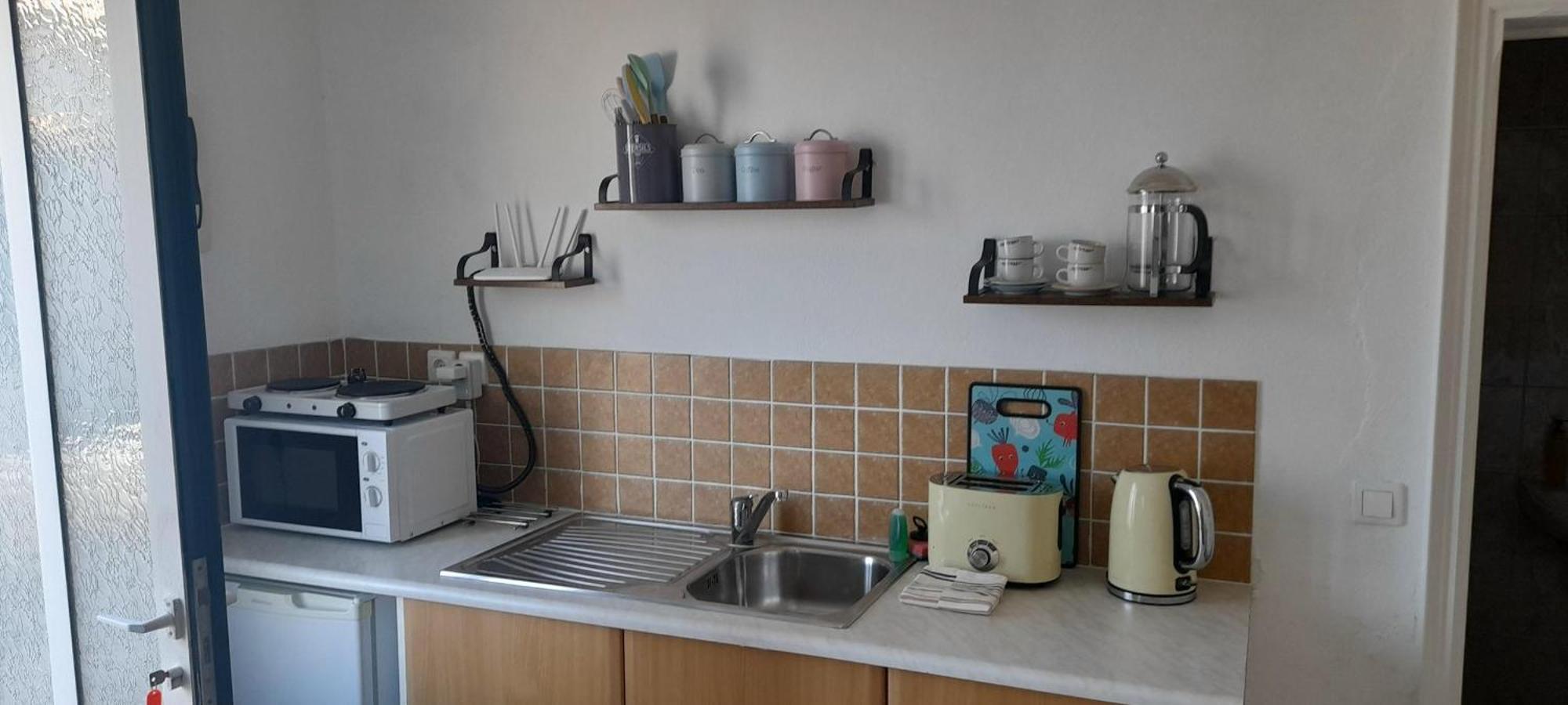 Lovely Studio In Strinilas With Its Own Pool Luaran gambar